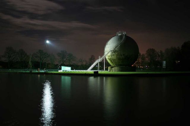  dek dortmund-ems-kanal stimmung m�nster nacht mond radtour 
