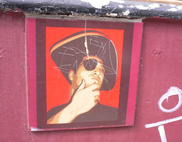 nr  streetart kachel pirat hamburg kacheln schanzenviertel schanze 
