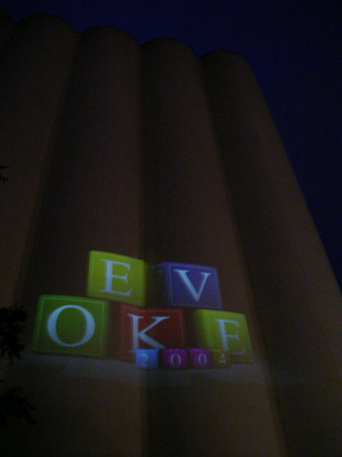  evoke essigfabrik mehlfabrik projektion scene logo 2004 