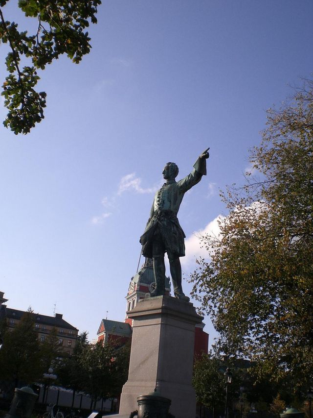 Nightfever nightfever park statue schweden stockholm 