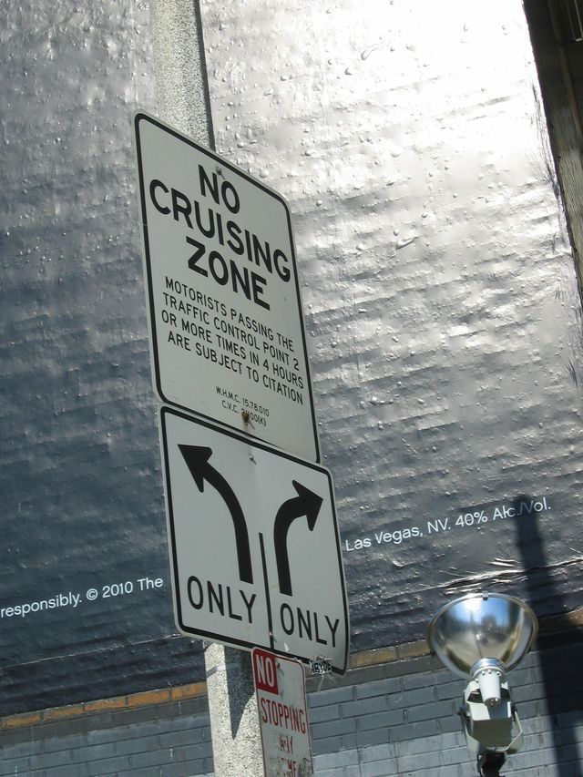 cruising verboten! cruisen strip sunset amerika los kalifornien angeles 